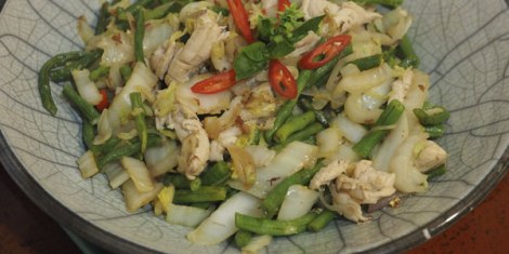 snake-beans-with-chicken-cabbage