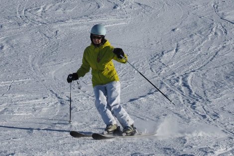 on skis again after two years; one year since my operation!