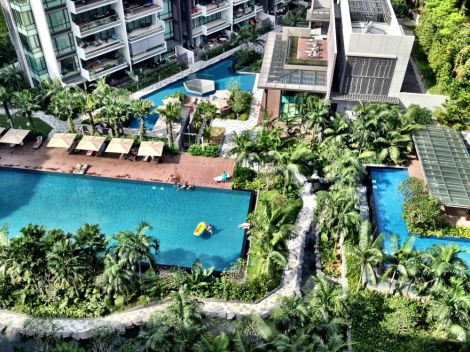 our fabulous pools...and the landscaping isn't bad either!